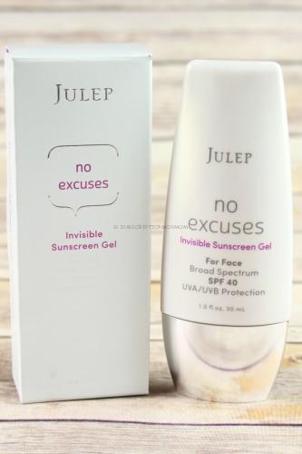 No Excuses Invisible Sunscreen Gel SPF 40 $