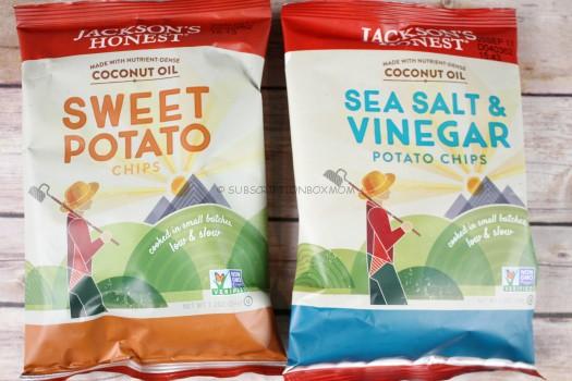 Jackson's Honest Sweet Potato and Sea Salt & Vinegar Potato Chips