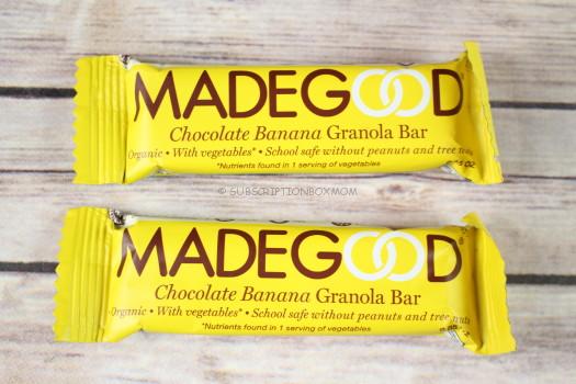MadeGood Chcolate Banana Granola Bar