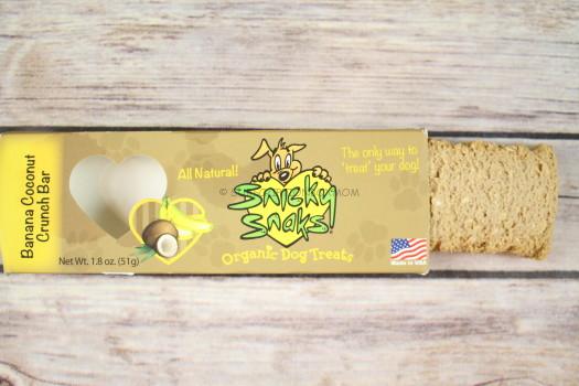 Snick Snaks Banana Coconut Crunch Bar 