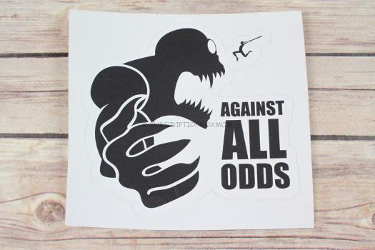 Against All Odds Sticker