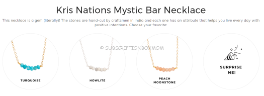  Kris Nations Mystic Bar Necklace