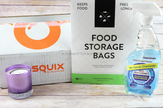 FREE Squix July 2017 Intro Box Review
