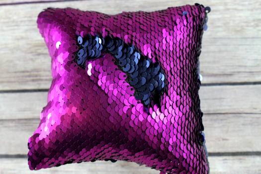 "The Original Fidget" Reversible Sequin Pillow