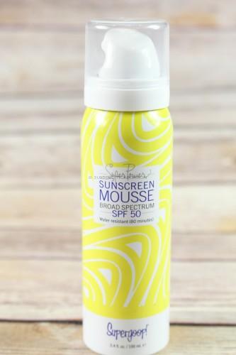 Supergoop Super Power Sunscreen Mousse 