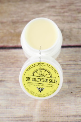 Gypsy Soul Organics Sun Salutation Salve 