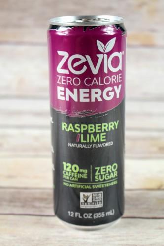 Zevia Raspberry Lime Energy Drink