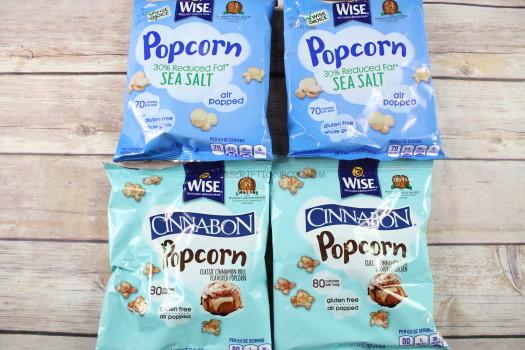 Wise Popcorn Sea Salt and Cinnabon