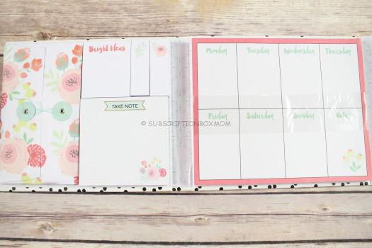 Bright Ideas Weekly Organizer