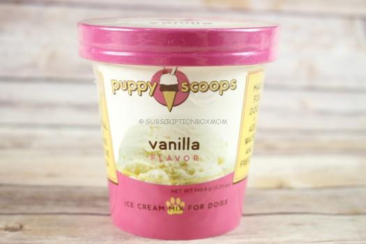 Puppy Scoops Vanilla Ice Cream for Dogs