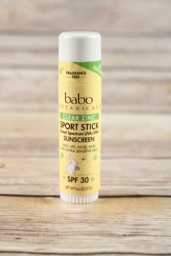 Babo Botanicals Clear Zinc Sport Stick