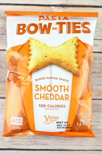 Pasta Snacks Smooth Cheddar Bow-Ties