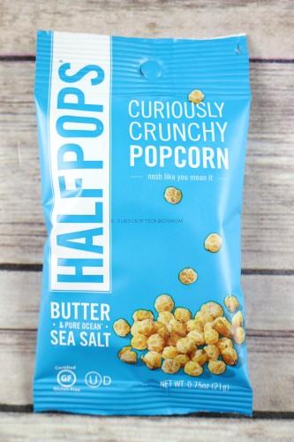 Halfpops Curiously Crunchy Popcorn