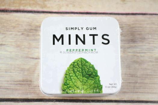 Simply Gum Peppermint Mints 