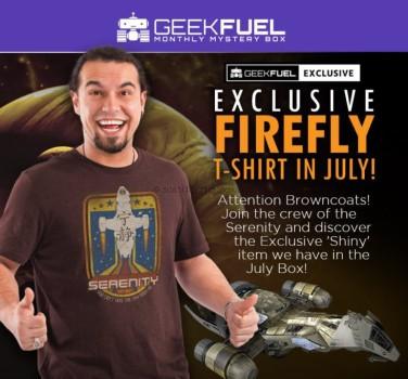 exclusive FIREFLY shirt.