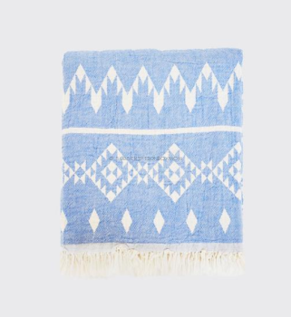 Ocean Tribe by Turkish-T Kilim Towel 