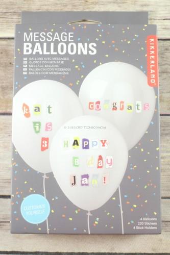 Kikkerland Message Balloons