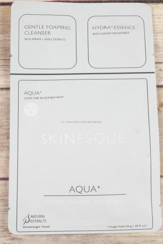 Skinesque 3-Step Aqua + Super Fine Mask