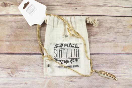 Sintillia Feather Drop Sunglasses Chain