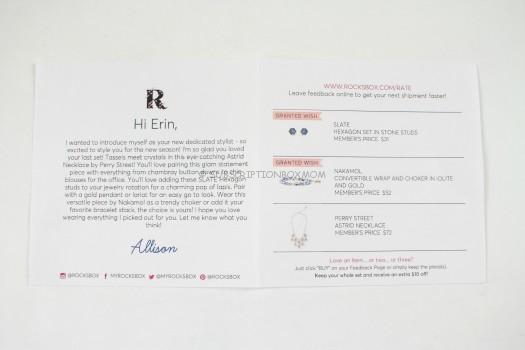 Informaiton Card