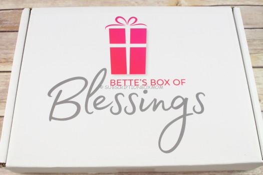 Bette's Box of Blessings September 2017 Review