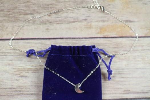 Mini Crescent Moon Necklace 