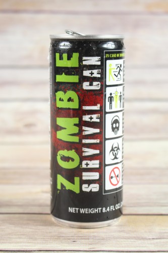 Zombie Survival Can Energy Drink