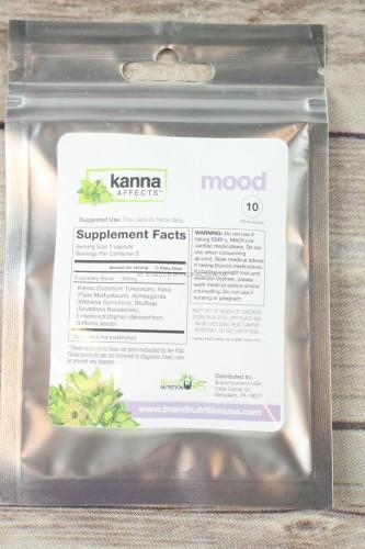 Kanna Affects Mood Supplement