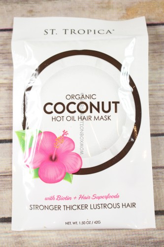 St. Tropica Organic Coconut Hot Oil Hair Mask