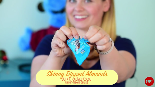 Skinny Dipped Almonds in Dark Chocolate Cocoa