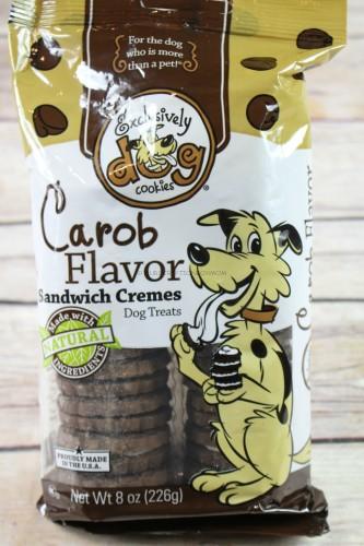 Exclusively Dog Cookies Carob Flavor Sandwich Cremes
