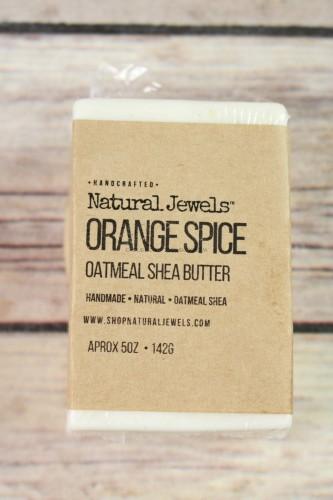 Natural Jewels Orange Spice Oatmeal Shea Butter