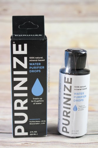 Purinize 2oz Water Filtration Drops 