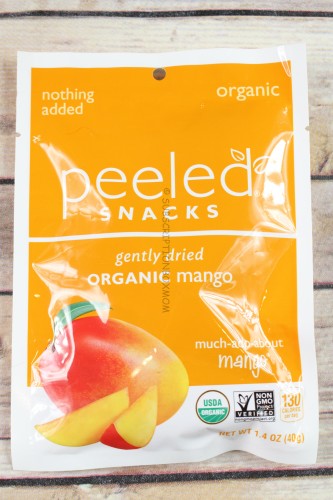 Peeled Snacks Gently Dried Organic Mango Peeled Snacks