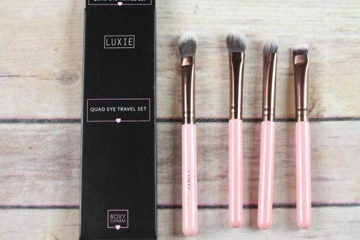 Luxie Beauty Quad Eye Travel Brush Set 