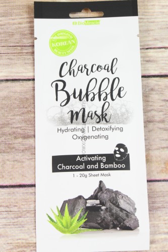 BioMiracle Charcoal Bubble Mask