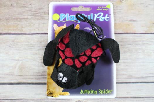 Playful Pet Jumping Spider Finger Dangler 