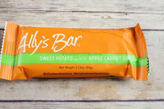Ally's Bar Apple Carrot Ginger Bar