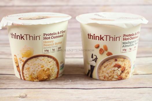 thinkThin Protein & Fiber Hot Oatmeal