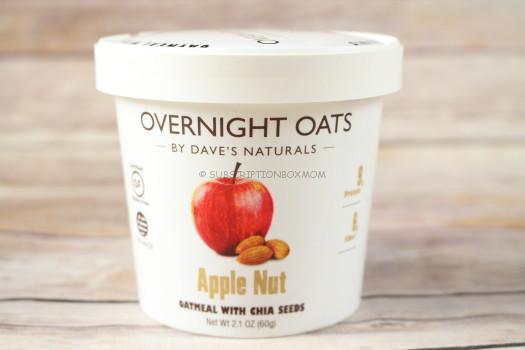 Dave's Naturals Overnight Oats in Apple Nut