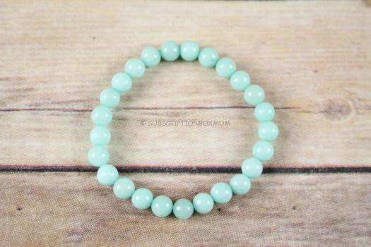 Sat Nam Amazonite Mala Bead Bracelet