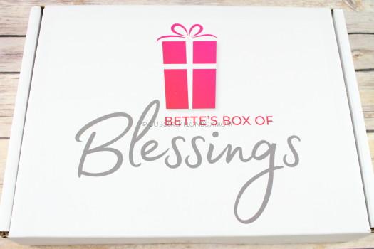 Bette's Box of Blessings October 2017 Review