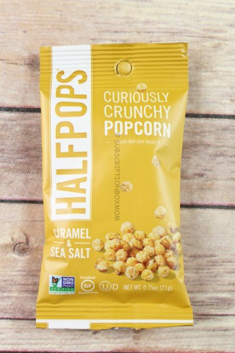 Halfpops Caramel & Sea Salt Crunchy Popcorn