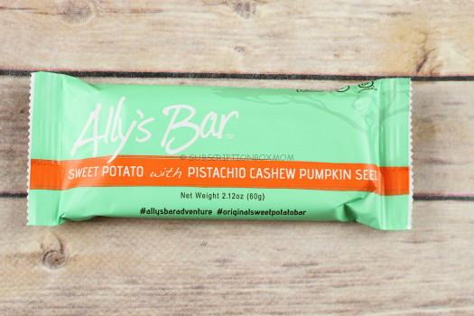 Ally's Bar Sweet Potato with Pistachio Cashew Pumkin Seed Bar