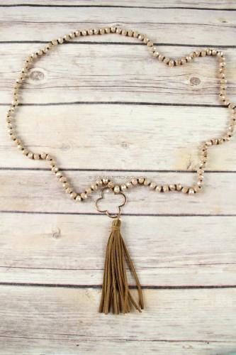 Tassel Pendant Necklace