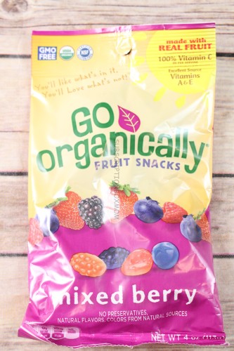 Go Organically Mixed Berry Fruit Snacks