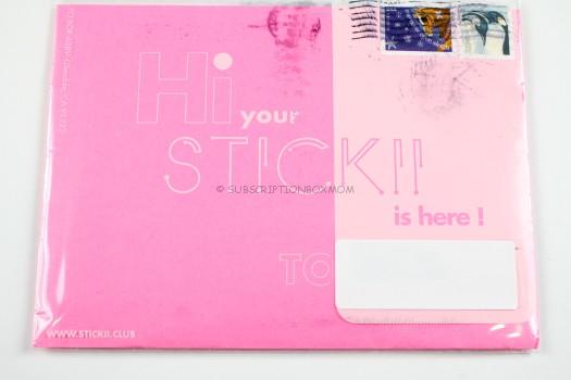 STICKII November 2017 Sticker Review