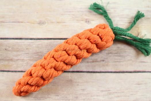 Doggie Trends Carrot Rope Toy