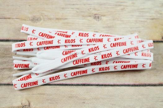 Caffeine & Kilos Shoelaces 