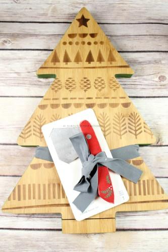 Hallmark Home Holiday Tree Cheese Board